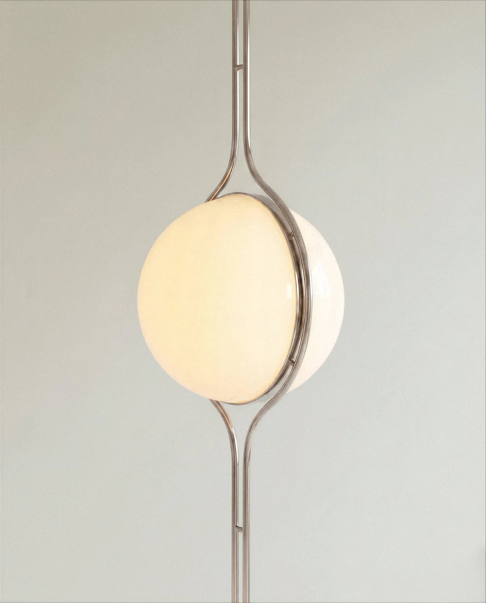 Pelvaro Mid-Century Metal Floor-to-Ceiling Lamp