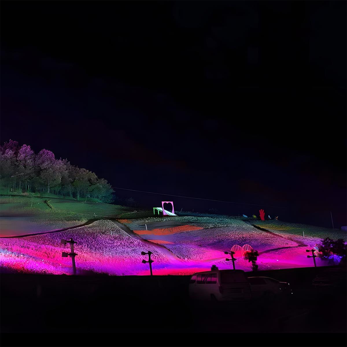 Chromara Industrial Aluminium RGB Landscape Spotlight