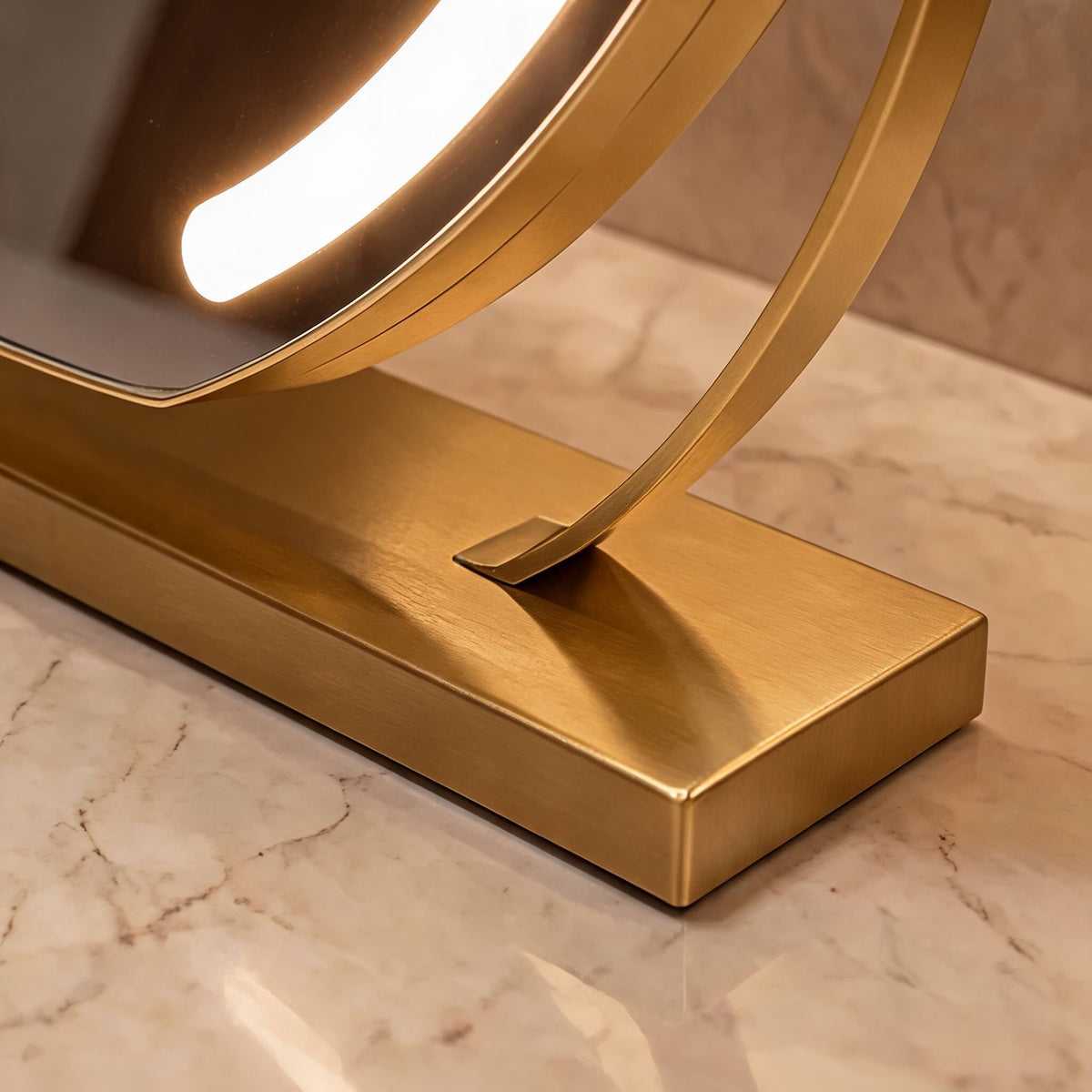 Grenvale Art Deco Brass Table Lamp