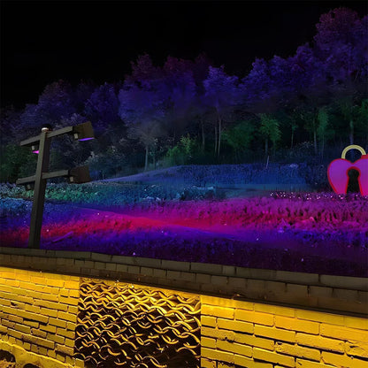 Chromara Industrial Aluminium RGB Landscape Spotlight