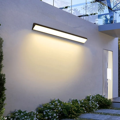 Tanvelle Minimalist Aluminium Linear Outdoor Wall Light