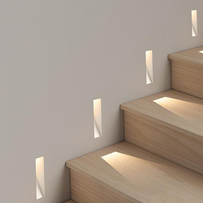 Nichelle Minimalist Aluminium Recessed Stair Light