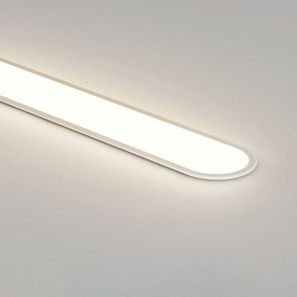 Ovalis Minimalist Metal Oval Ceiling Light