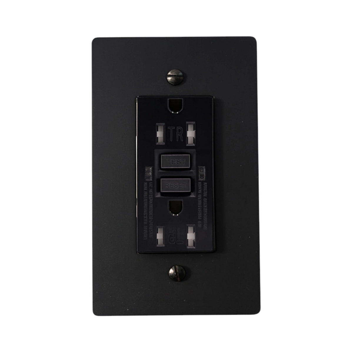 Dellmora Minimalist Brass GFCI Outlet