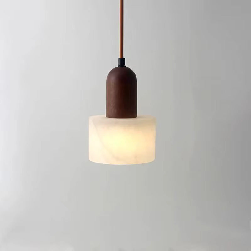 Sarelle Japandi Jade Marble Pendant Light