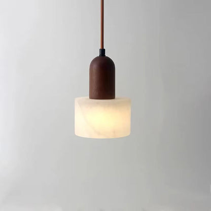 Sarelle Japandi Jade Marble Pendant Light