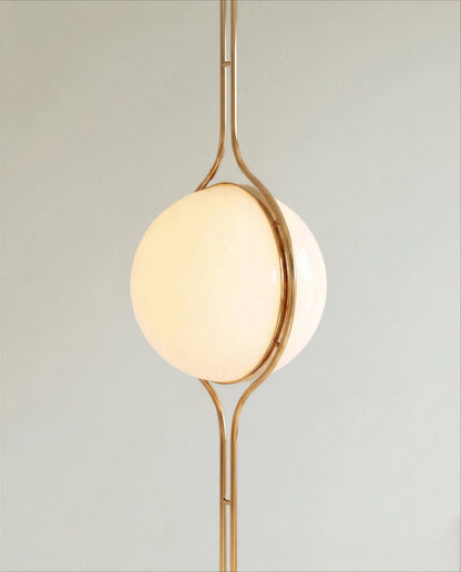 Pelvaro Mid-Century Metal Floor-to-Ceiling Lamp