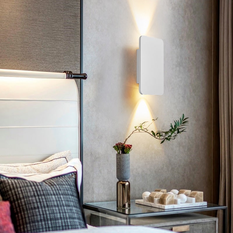 Nyxora Minimalist Metal Rectangular Wall Light