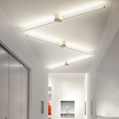 Filara Minimalist Metal Linear Ceiling Light