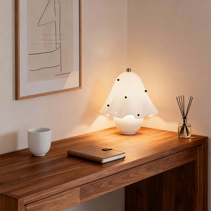 Halcyra Boho Ceramic Table Lamp