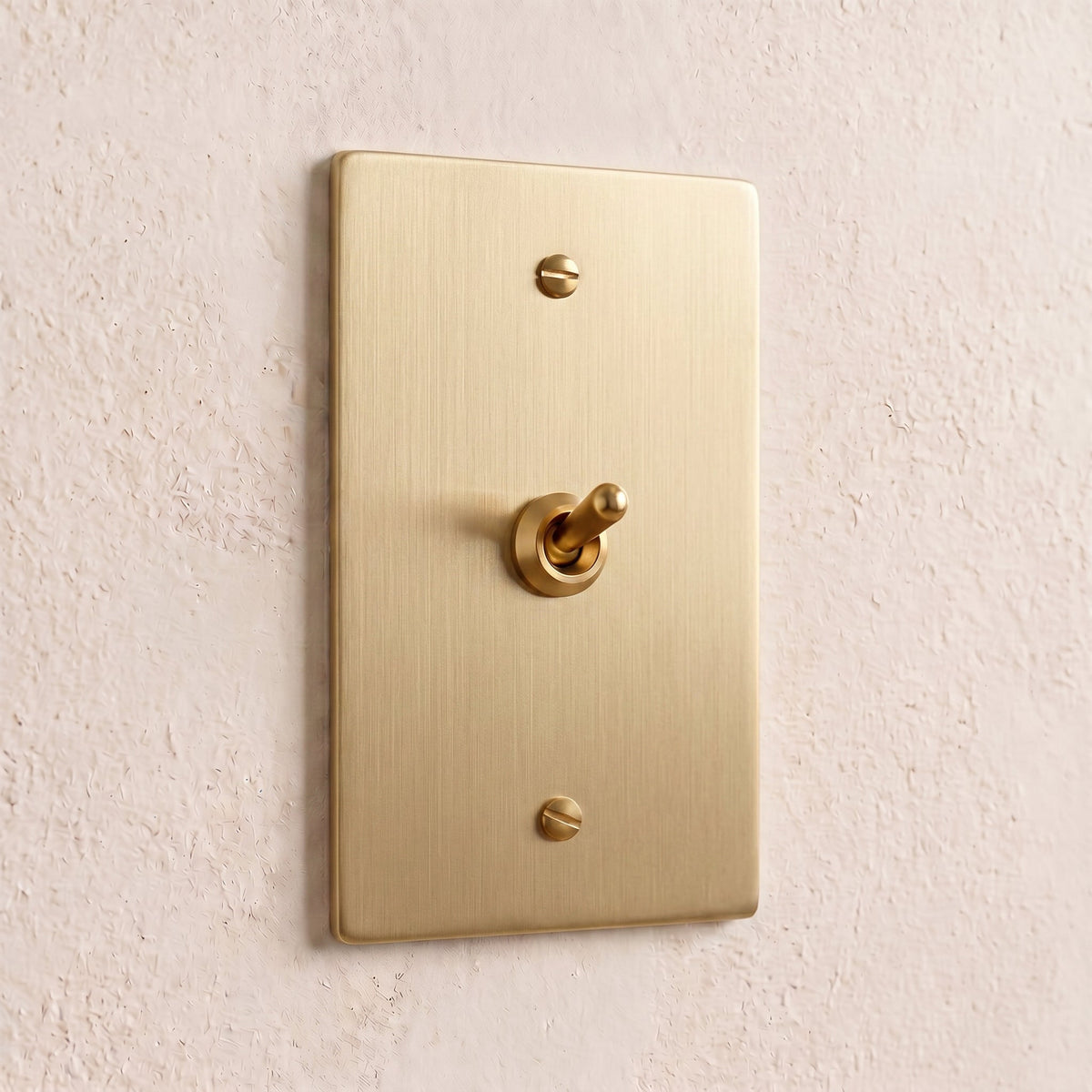 Mirvane Vintage Brass Toggle Switch