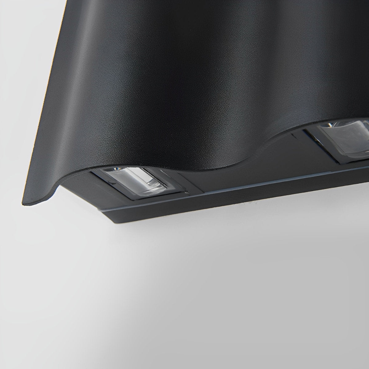 Ondaria Wave Aluminium Up Down Wall Light