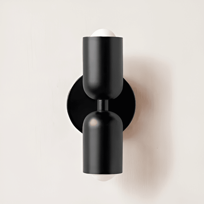 Miravel Bauhaus Iron Capsule Wall Light