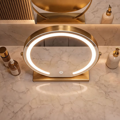 Grenvale Art Deco Brass Table Lamp