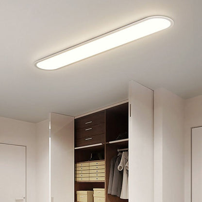 Ovalis Minimalist Metal Oval Ceiling Light