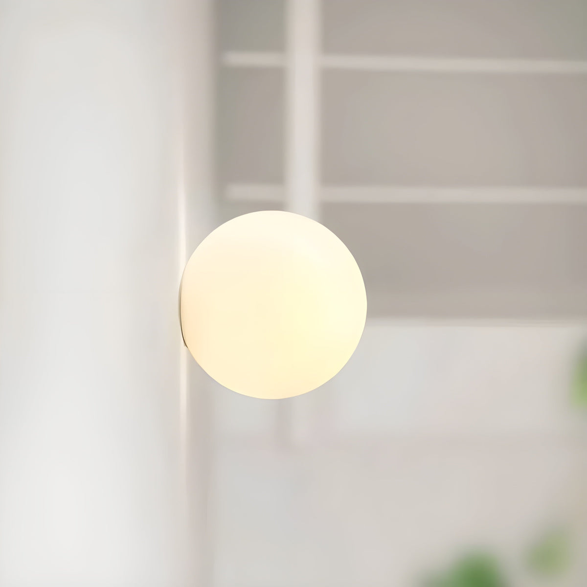 Orbelle Minimalist Frosted Glass Wall Light