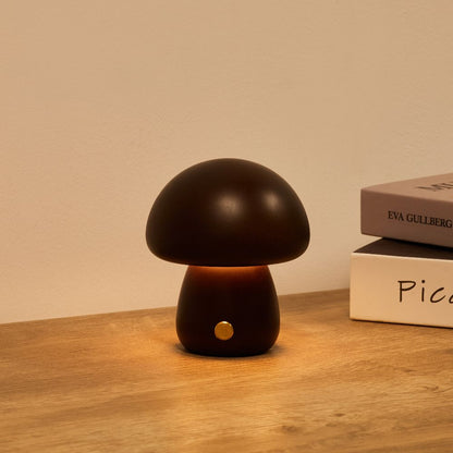Fungara Scandinavian Wood Table Lamp