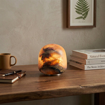 Alvane Minimalist Alabaster Table Lamp