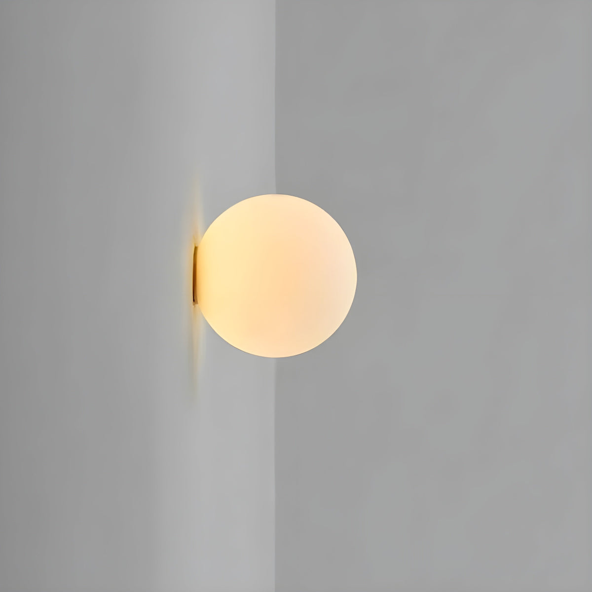 Orbelle Minimalist Frosted Glass Wall Light