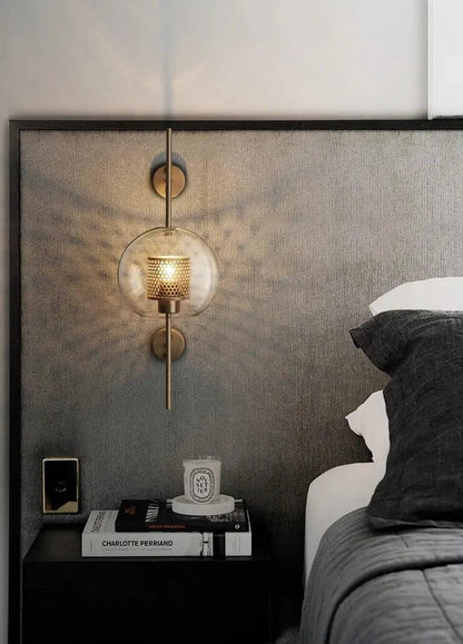 Serenova Retro Glass Wall Light