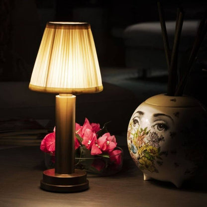 Lumelle Minimalist Fabric Cordless Table Lamp
