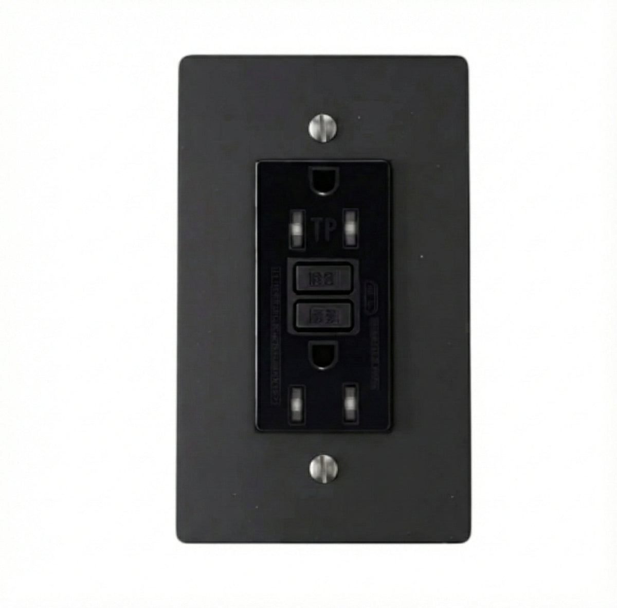 Dellmora Minimalist Brass GFCI Outlet