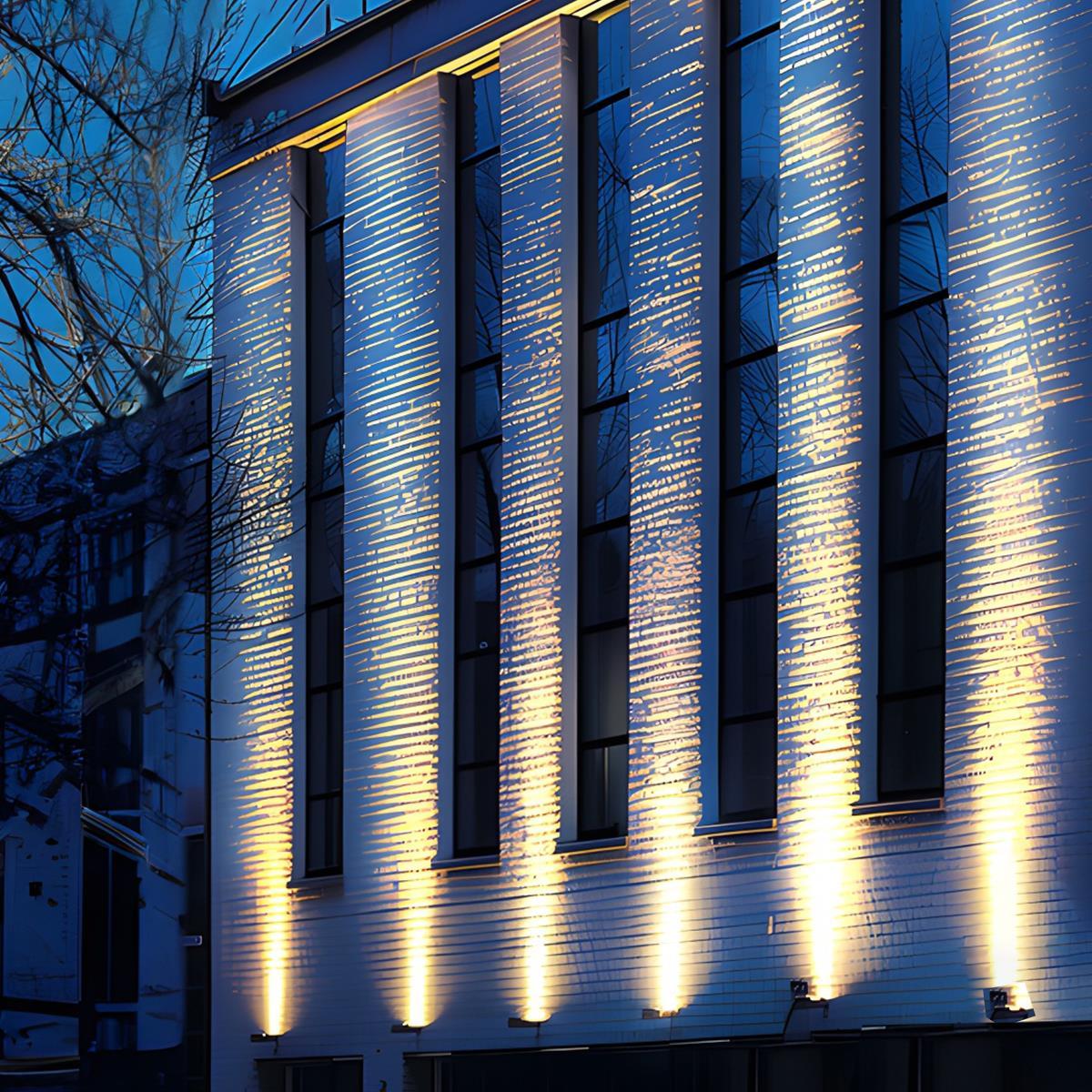 Cascara Modern Aluminium Facade Wall Light