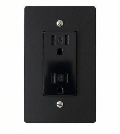 Corvanel Traditional Brass Duplex Socket Outlet