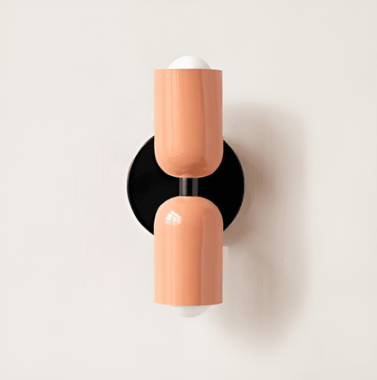 Miravel Bauhaus Iron Capsule Wall Light