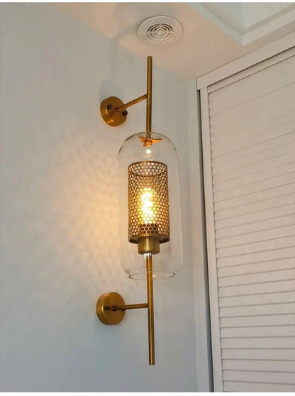 Serenova Retro Glass Wall Light