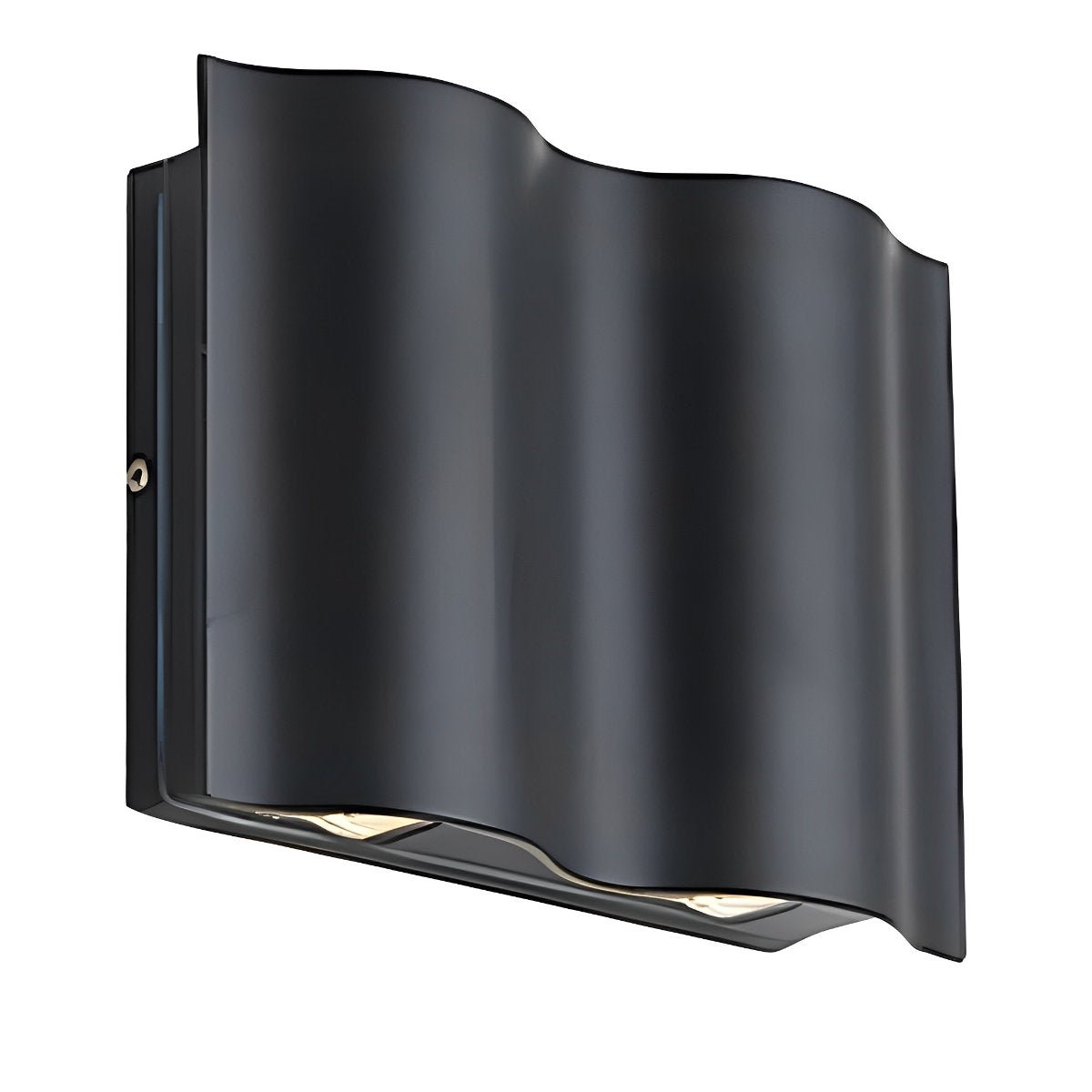 Ondaria Wave Aluminium Up Down Wall Light