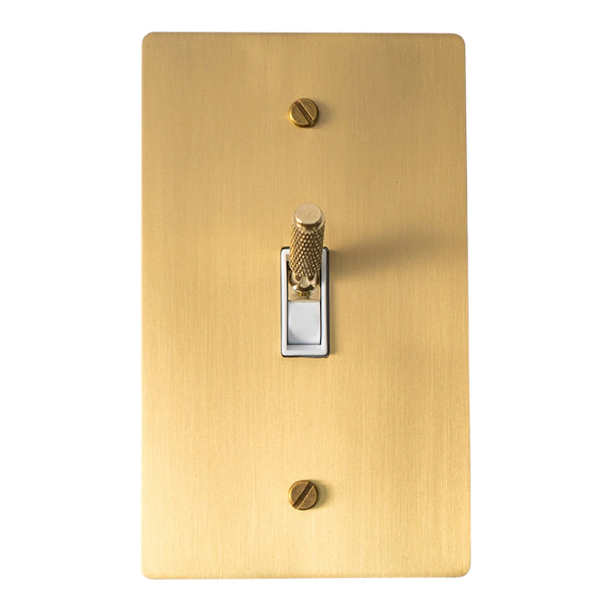 Ivarelle Vintage Solid Brass 1-Gang Toggle Switch