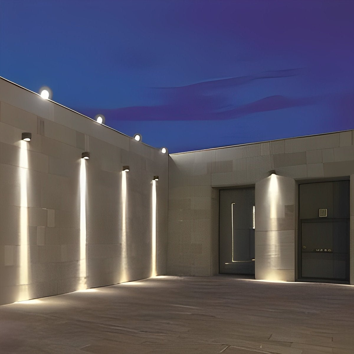 Cascara Modern Aluminium Facade Wall Light