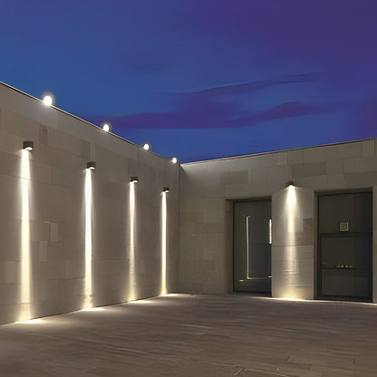 Cascara Modern Aluminium Facade Wall Light