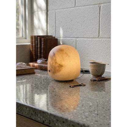 Alvane Minimalist Alabaster Table Lamp