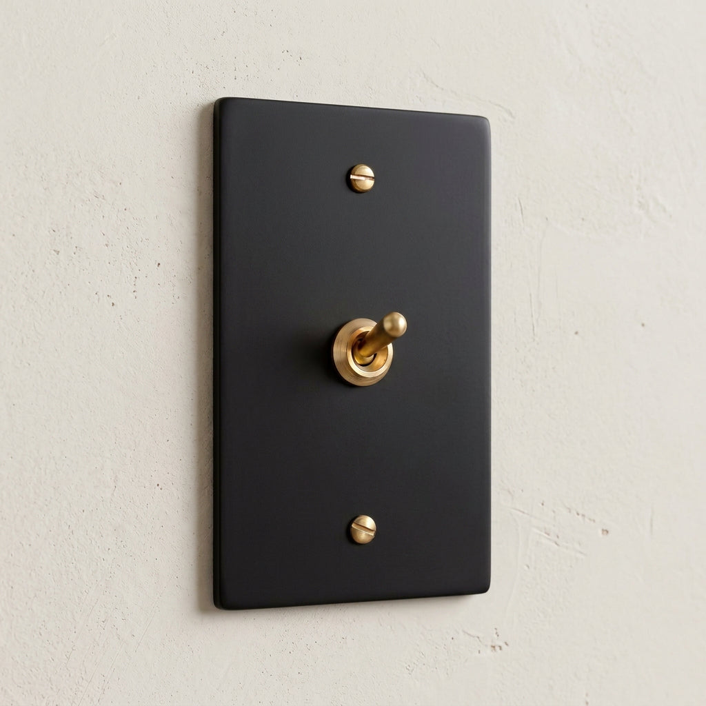 Mirvane Vintage Brass Toggle Switch