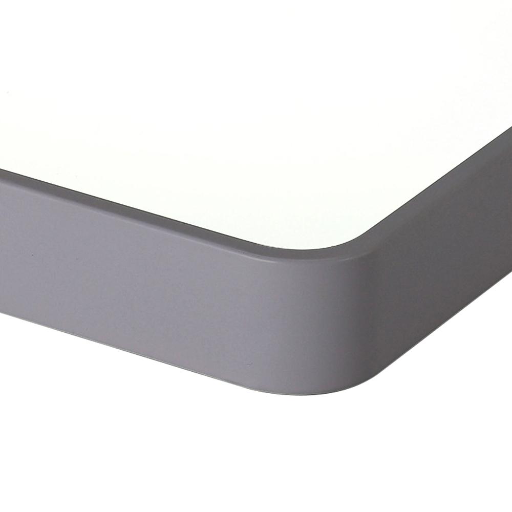 Quadrova Scandinavian Wood Rectangular LED Ceiling Light