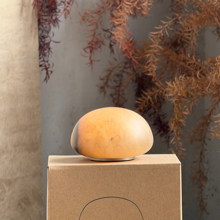 Alvane Minimalist Alabaster Table Lamp