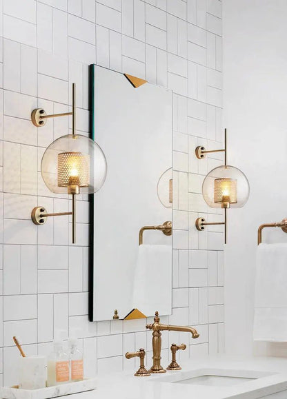 Serenova Retro Glass Wall Light