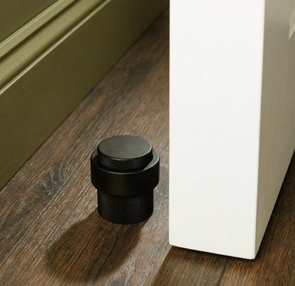 Nelvora Minimalist Brass Floor Door Stop