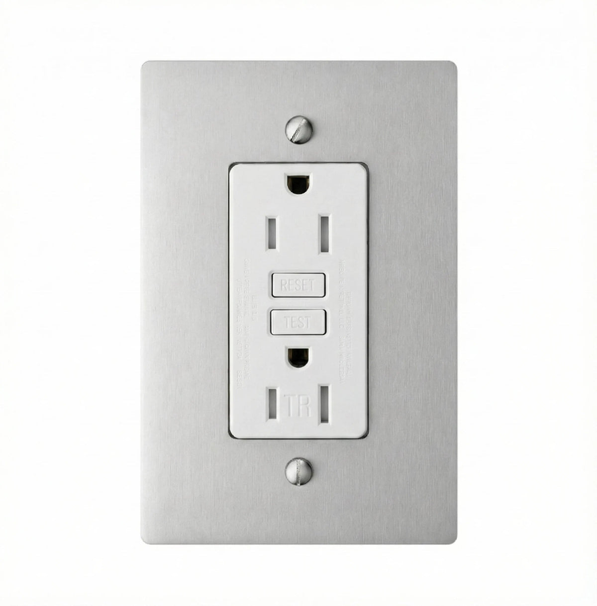 Dellmora Minimalist Brass GFCI Outlet