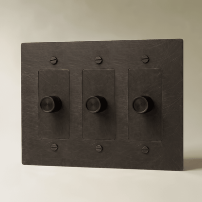 Norvessa Vintage Brass Rotary Dimmer Switch