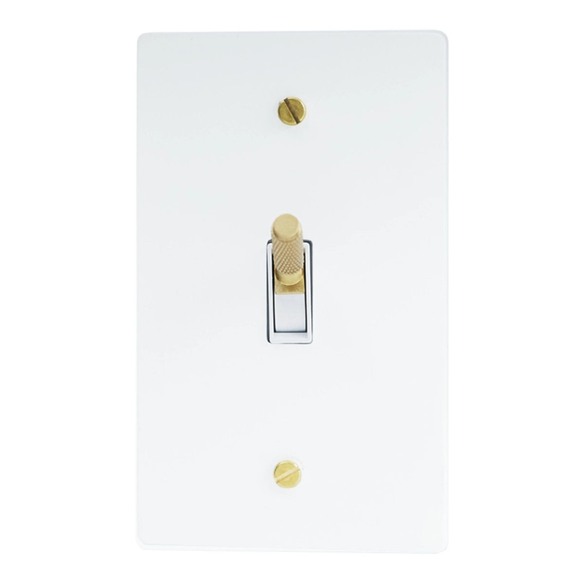 Ivarelle Vintage Solid Brass 1-Gang Toggle Switch