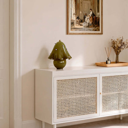 Halcyra Boho Ceramic Table Lamp