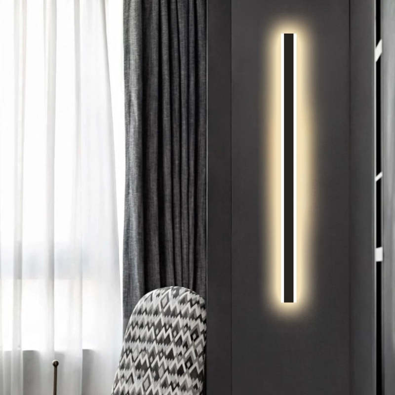 Halvenn Minimalist Acrylic Pane Outdoor Wall Light