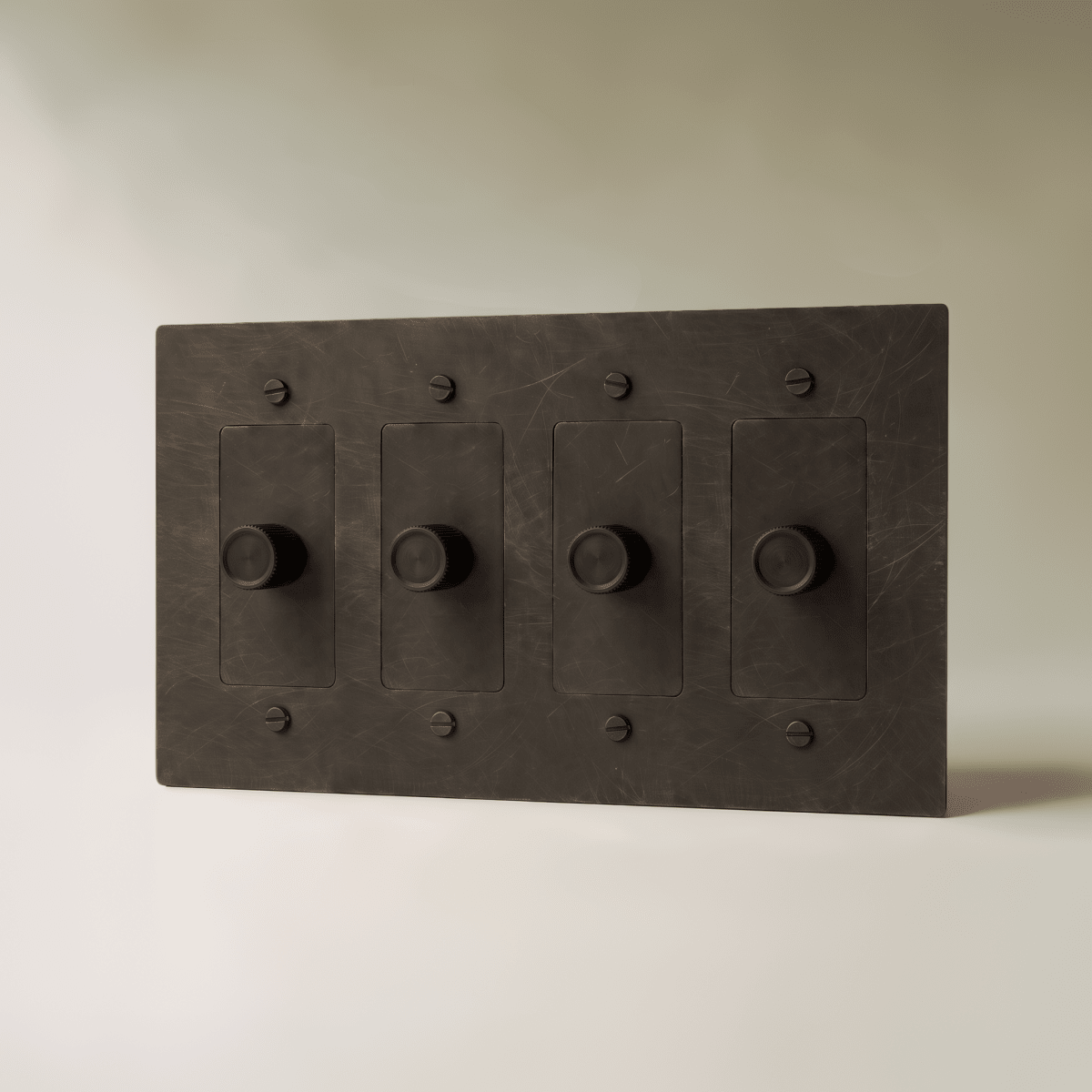 Norvessa Vintage Brass Rotary Dimmer Switch