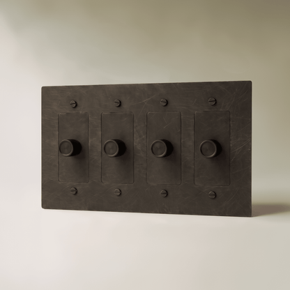 Norvessa Vintage Brass Rotary Dimmer Switch