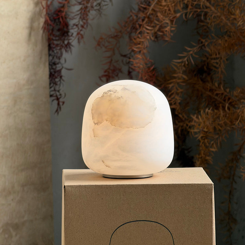 Alvane Minimalist Alabaster Table Lamp