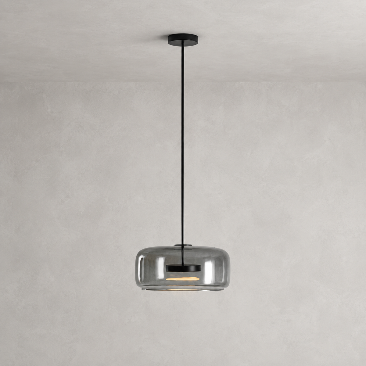 Glavira Modern Blown Glass Pendant Light