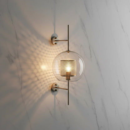 Serenova Retro Glass Wall Light